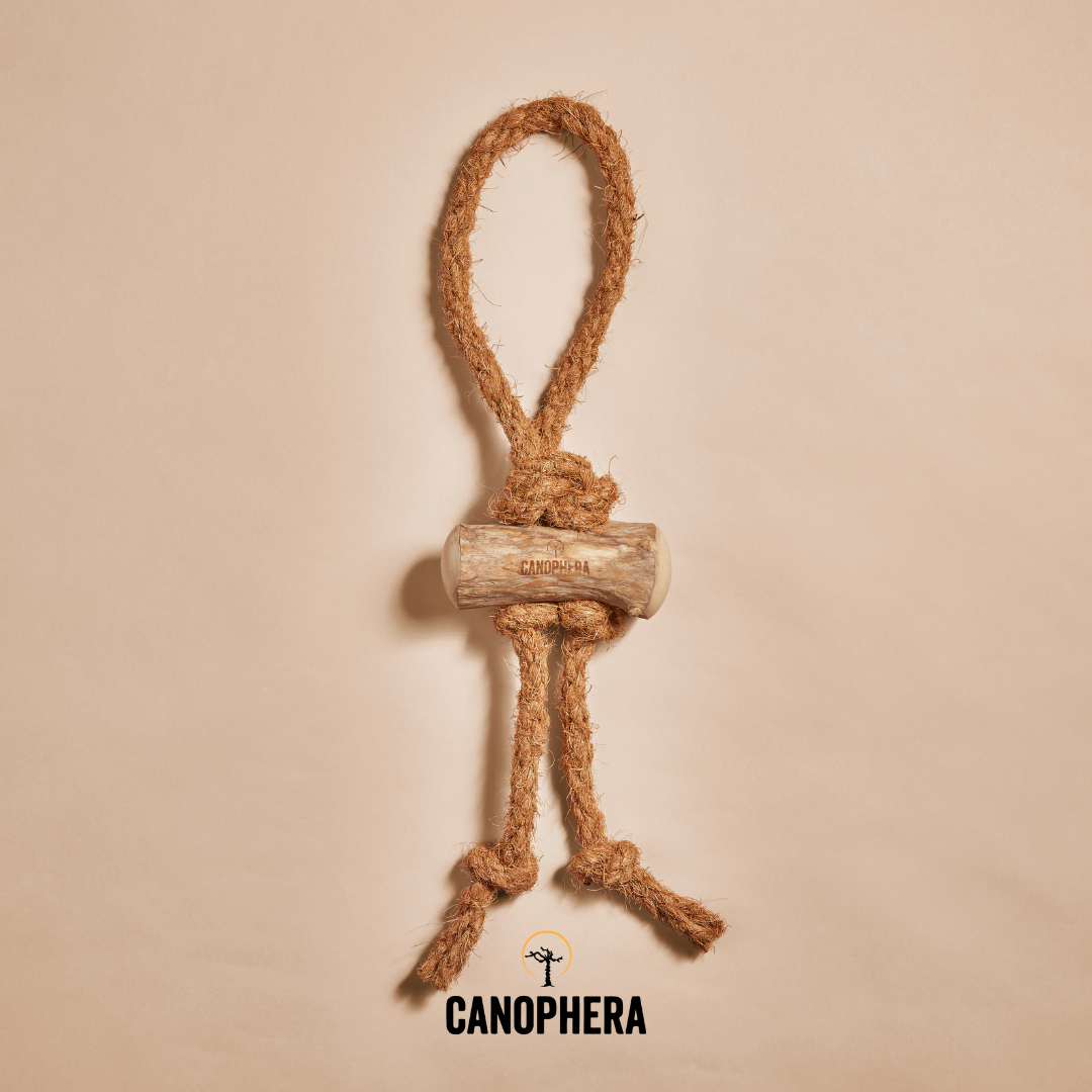 Tugs - Coffee Wood & Coconut Rope