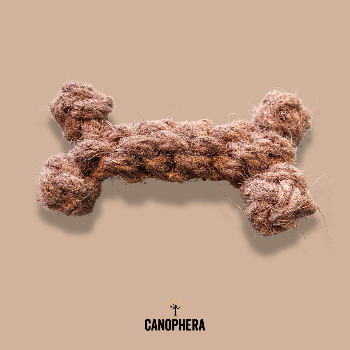 Braided CocoBones - Coconut Rope Dog Toys