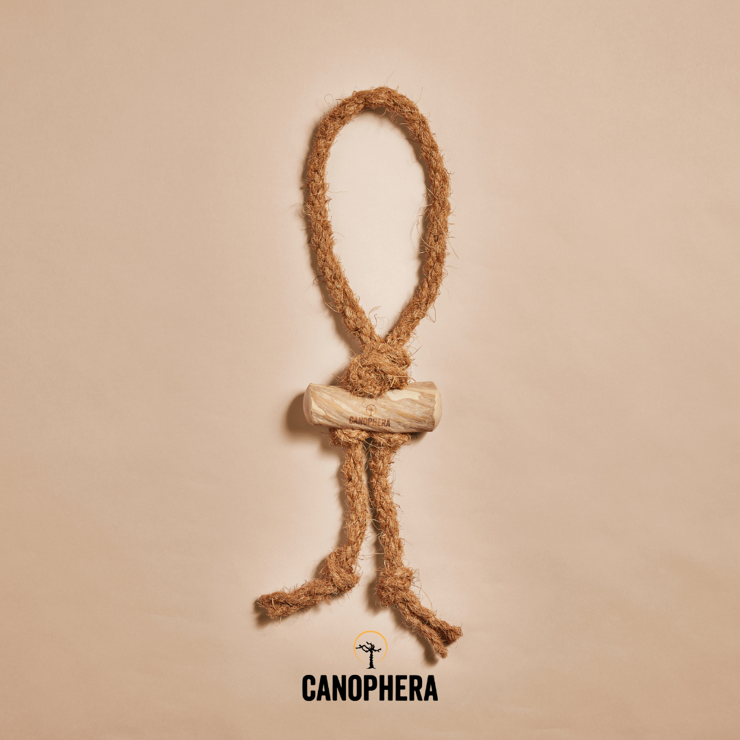 Tugs - Coffee Wood & Coconut Rope