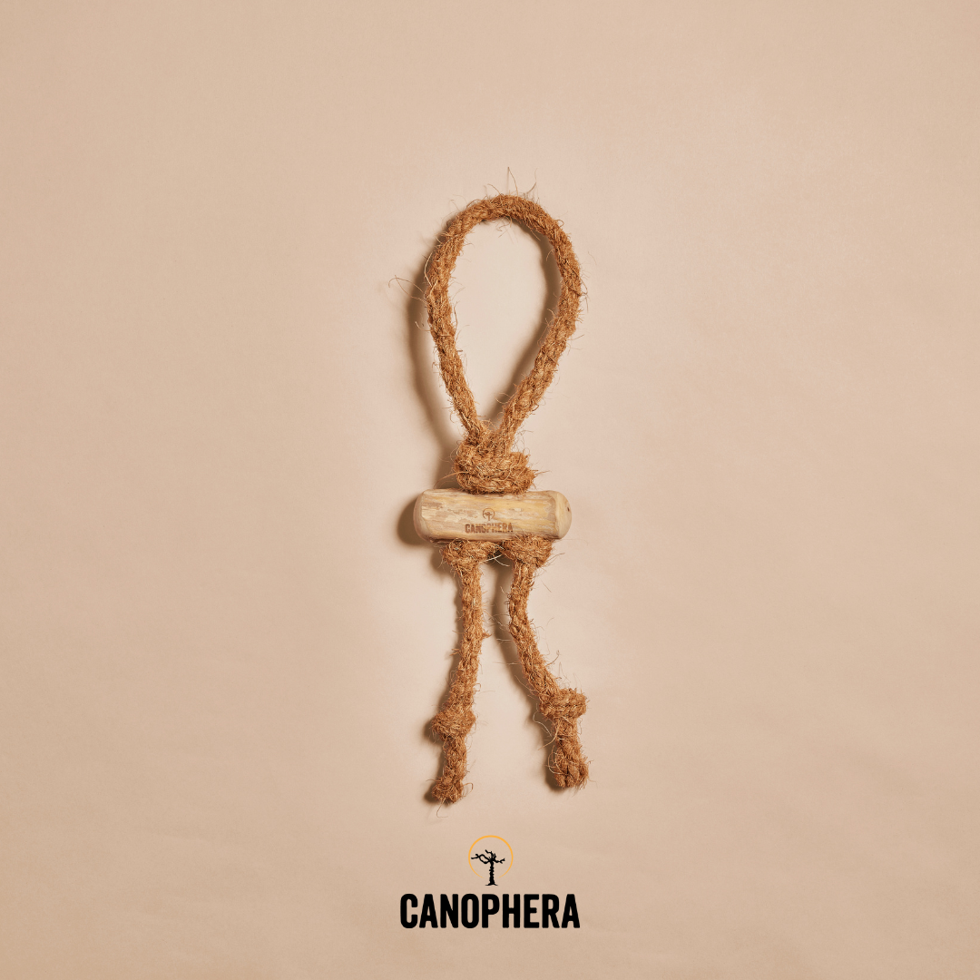 Tugs - Coffee Wood & Coconut Rope